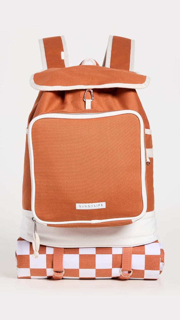 SunnyLIFE Luxe Picknick-Rucksack | Terrakotta