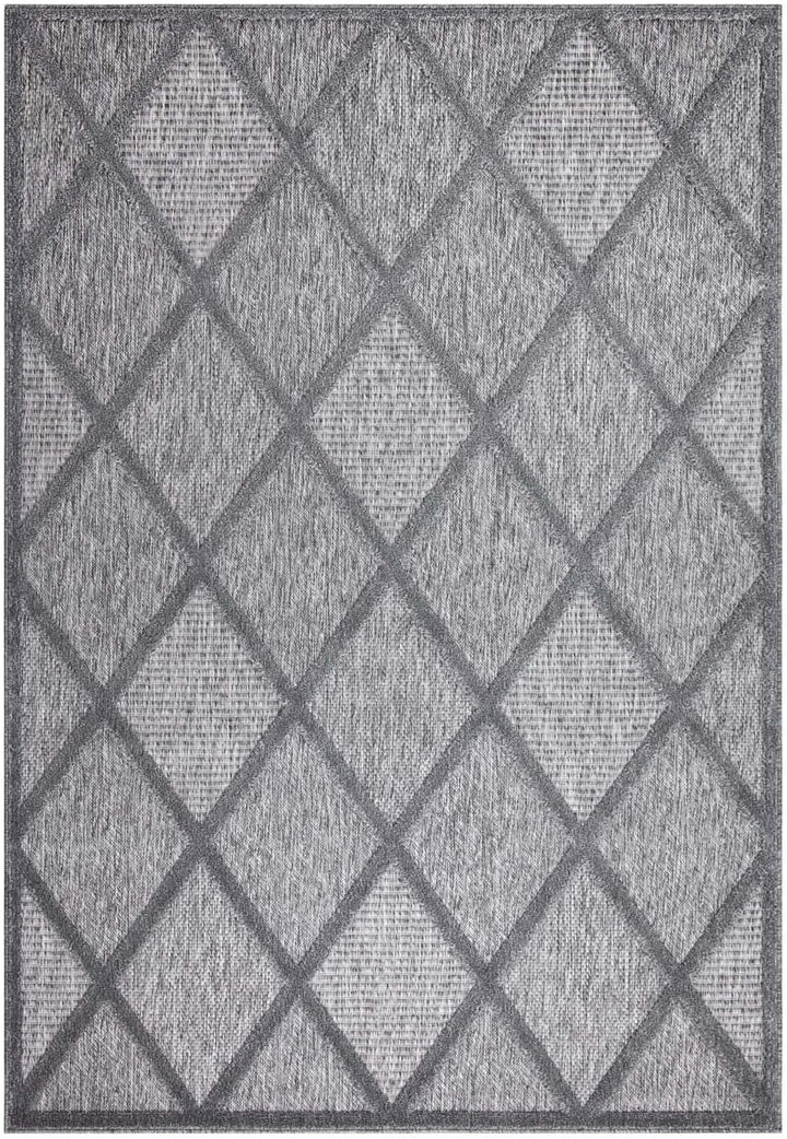 carpet city In-&amp; Outdoor Teppich - 160x230 cm - für Innen-&amp; Aussenbereich - Wetterfest Balkon-Teppic