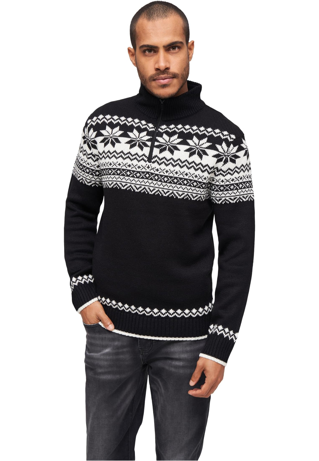 Brandit Norweger Armee Troyer Pullover Army Pulli Winter Outdoor ARBEITSPULLOVER 5XL Schwarz, 5XL Sc