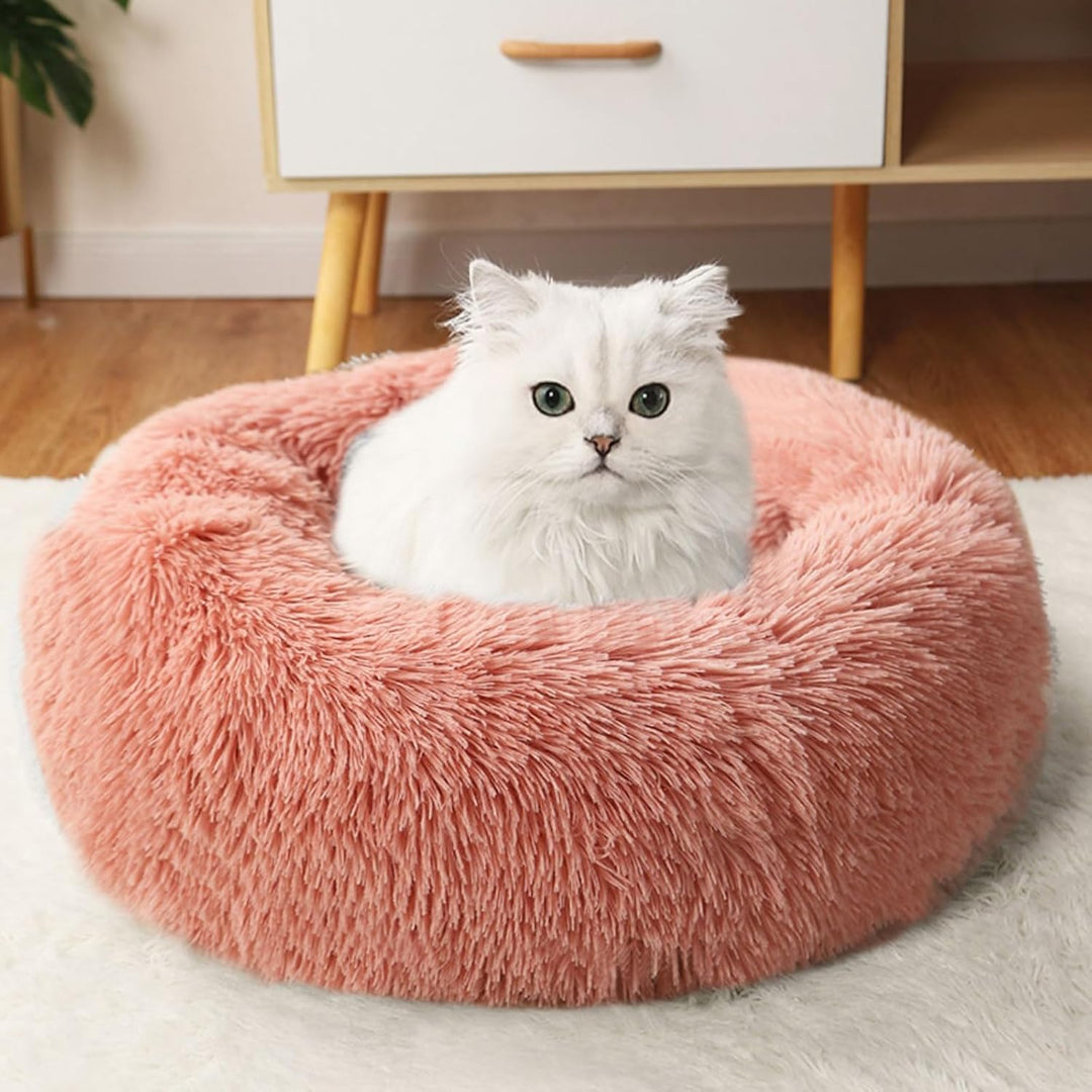 CALIYO Katzenbett Flauschig, Hundebett Kleine Hunde, Katzenkissen Hundekissen Waschbar, Trocknergeei