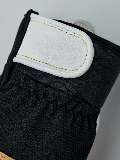 Hestra Kletterer lang – 5 Finger Schwarz 7, Schwarz 7