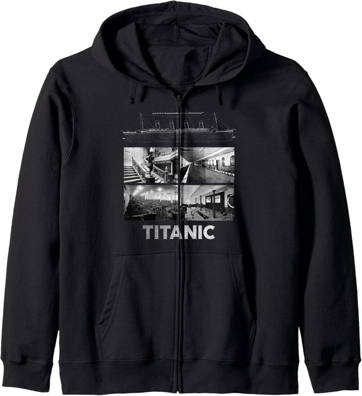 Titanic Schiff 1912 Innerer Atlantik Spülbecken Meereskatast Kapuzenjacke