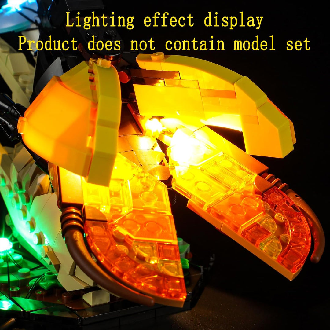 GEAMENT LED Licht-Set Kompatibel mit Lego Die Insektensammlung (Insect Collection) - Beleuchtungsset
