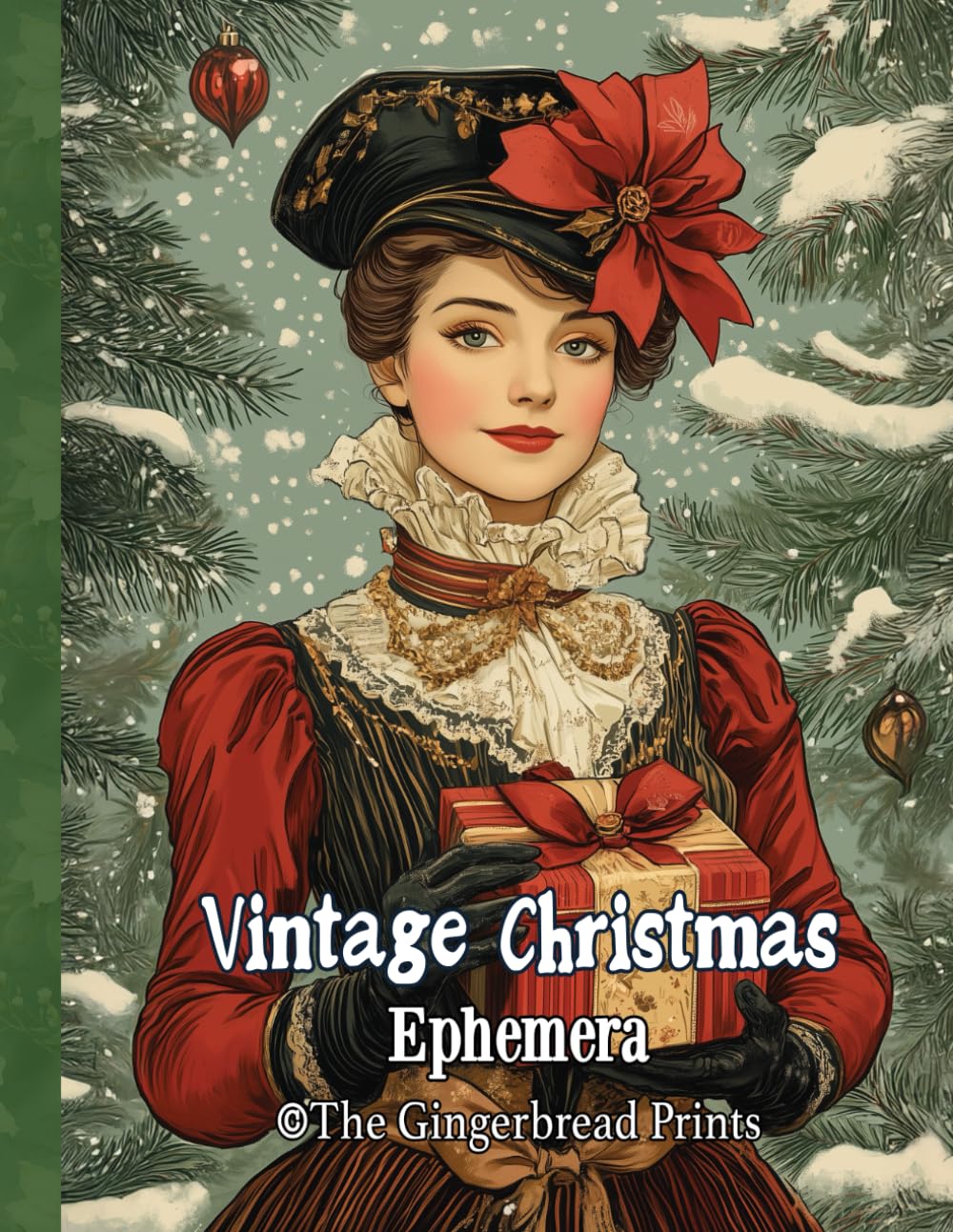 Vintage Christmas Ephemera Collection - , holiday elements for junk journal, scrapbooking, collage: