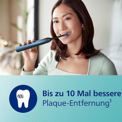 Philips Sonicare DiamondClean elektrische Zahnbürste der 9000er Serie – Schallzahnbürste, sauberere