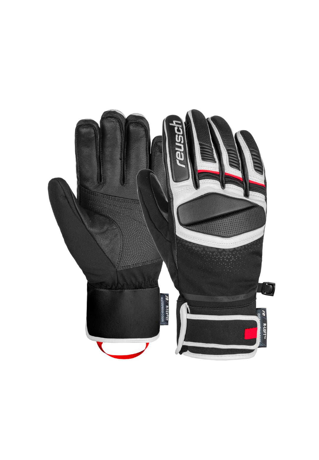 Reusch Herren Mastery Handschuhe 10.5 7745 Black/White/Fire Red, 10.5 7745 Black/White/Fire Red