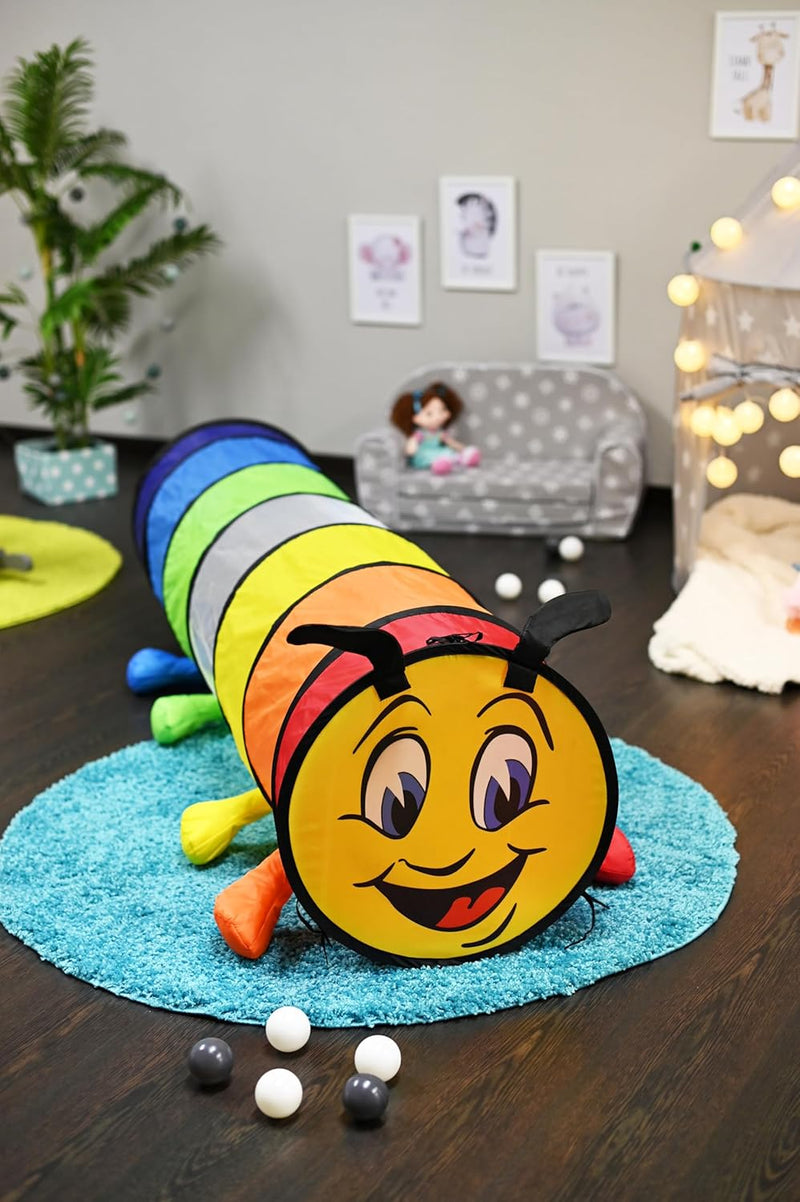 Spieltunnel Bunt Caterpillar