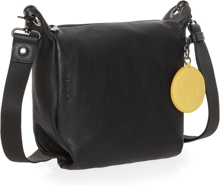 Mandarina Duck Schultertasche Schwarz (Schwarz) Mellow Leather P2fzt52 24 x 24 x 10 cm (L x H x B) 2