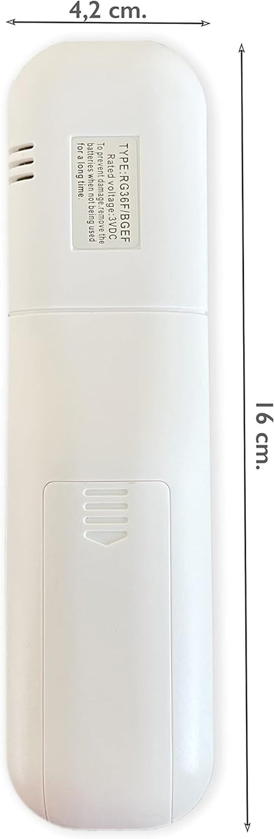 Fernbedienung RG36F4/BGEFS- RG36F2/BGEF Midea, Ariston, Comfee, Confortstar für andere Klimaanlagen,
