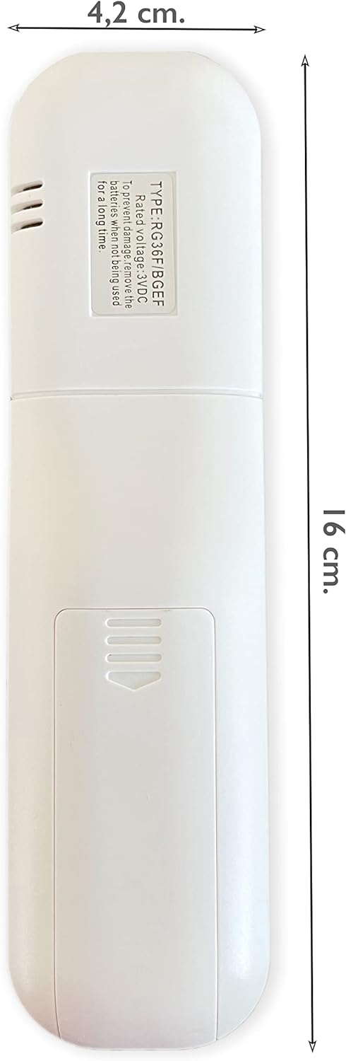 Fernbedienung RG36F4/BGEFS- RG36F2/BGEF Midea, Ariston, Comfee, Confortstar für andere Klimaanlagen,