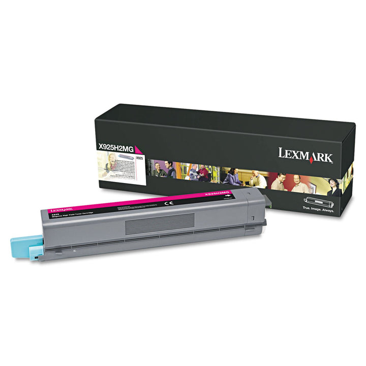 Lexmark X925H2MG X925 Tonerkartusche Hohekapazität 7.500 Seiten 1er-Pack, magenta
