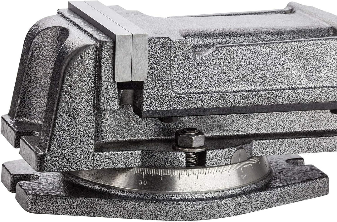Präzisionsmaschinen Schraubstock Werkbankschraubstock 125 mm mit Spindelantrieb