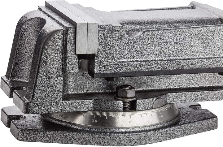 Präzisionsmaschinen Schraubstock Werkbankschraubstock 125 mm mit Spindelantrieb