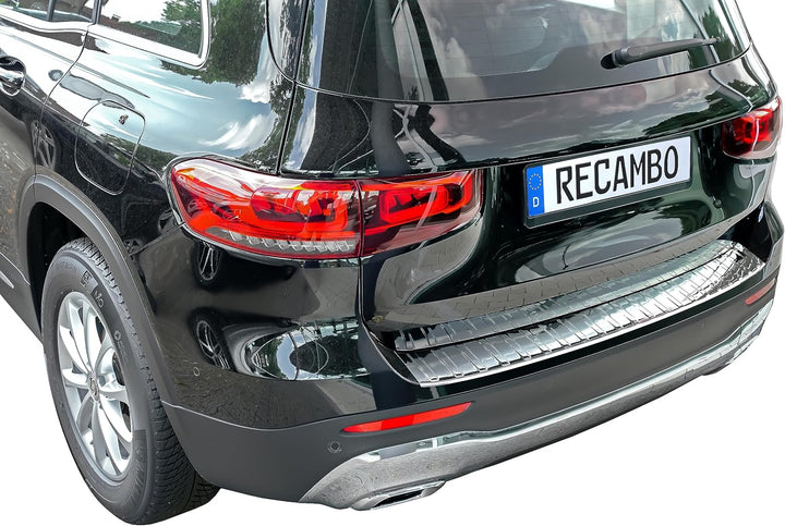 Ladekantenschutz Edelstahl CHROM kompatibel für Mercedes GLB | Typ X247 | BJ ab 2019> | premium Qual