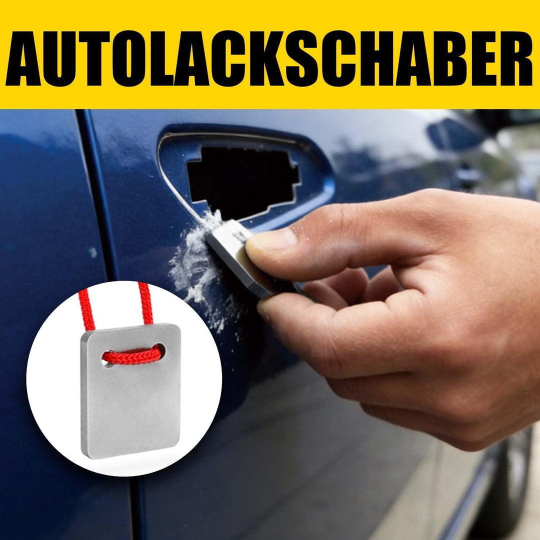 Lackschaber Auto,Autolack Lackschaber Caulk Remover Tool,Lacknasen Hobel Lack Ziehklinge Accessoires