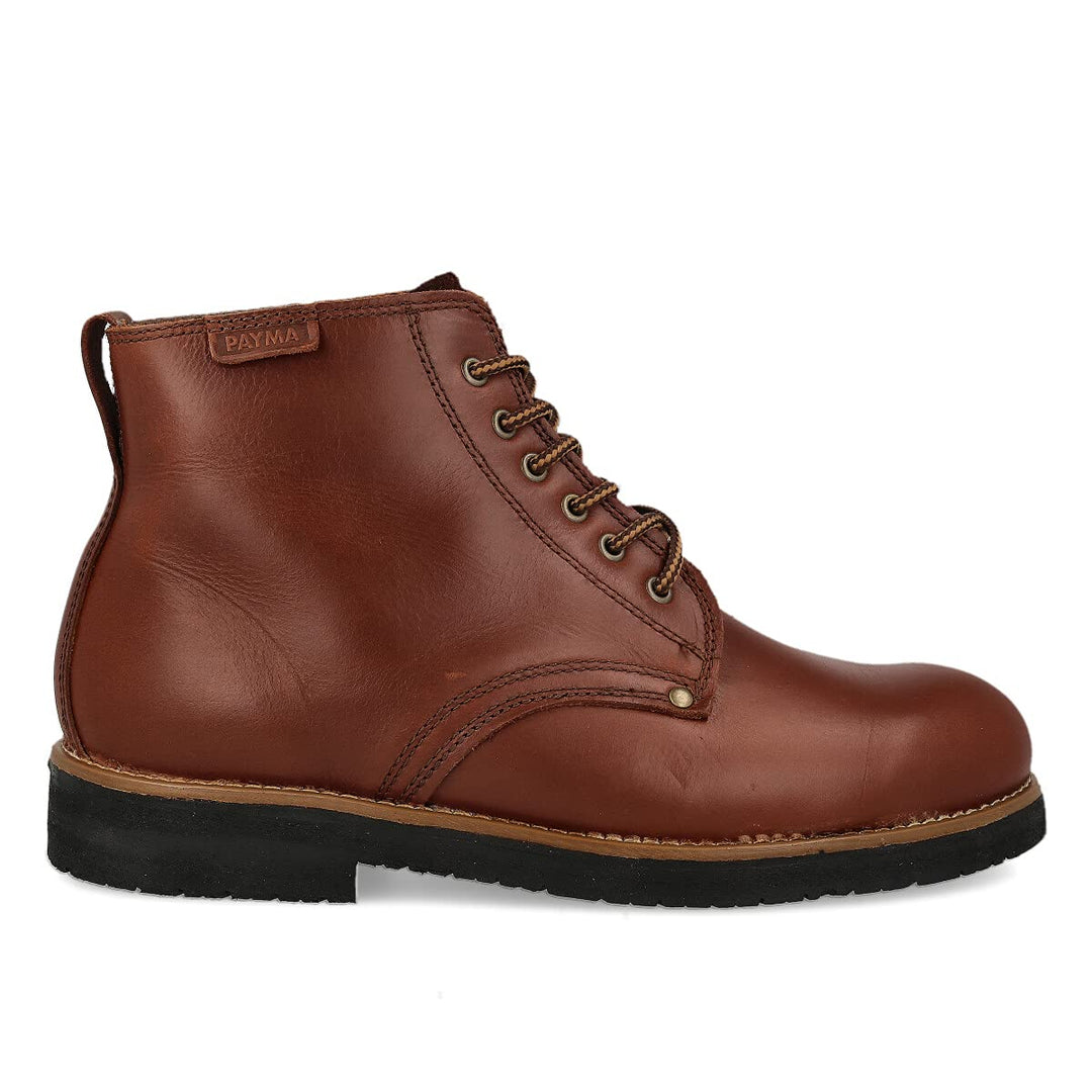 PAYMA - Rustikale Chukka Leder Stiefel für Herren. Safari Boot Schuhe Leder Casual Work, Outdoor und