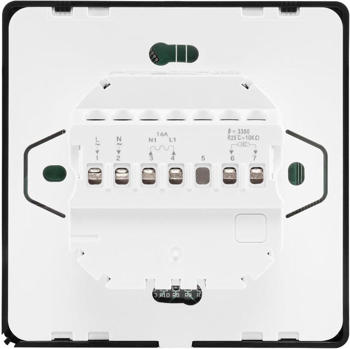 Mi-Heat M2 digital Thermostat WLAN & Bluetooth schwarz - Fussbodenheizung, Wasser und Elektro Fussbo