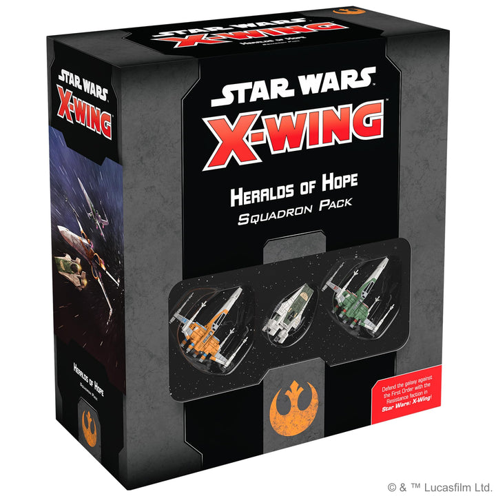 Fantasy Flight Games Zubehör FFG-Star Wars X-Wing 2nd Edition Heralds of Hope Pack-EN, Schwarz, 8. R