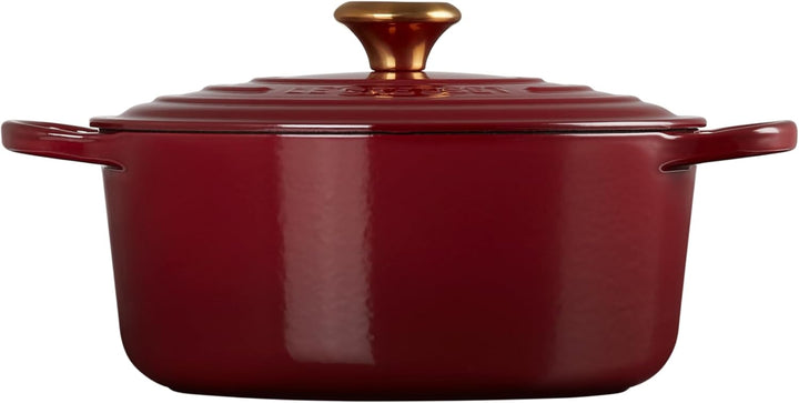 Le Creuset Signature Roaster Round 26cm Rhone (21177269494441) Black 5.5 Qt, Black 5.5 Qt