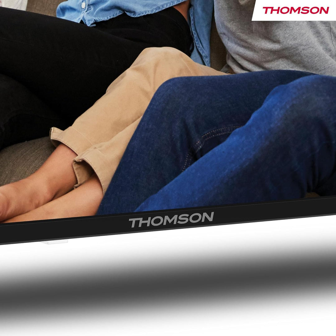 THOMSON 43 Zoll (109cm) 4K Ultra HD Smart Google TV, Wi-Fi, Dolby Audio, HDR10, Bluetooth 5.1, Tripl