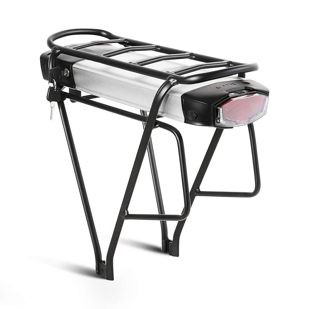 SEASON Gepäckträger Ebike Akku - 36V 13Ah 14.5Ah 15.6Ah 17.4Ah / 48V - 10.4Ah Lithinum-Ionen Batteri