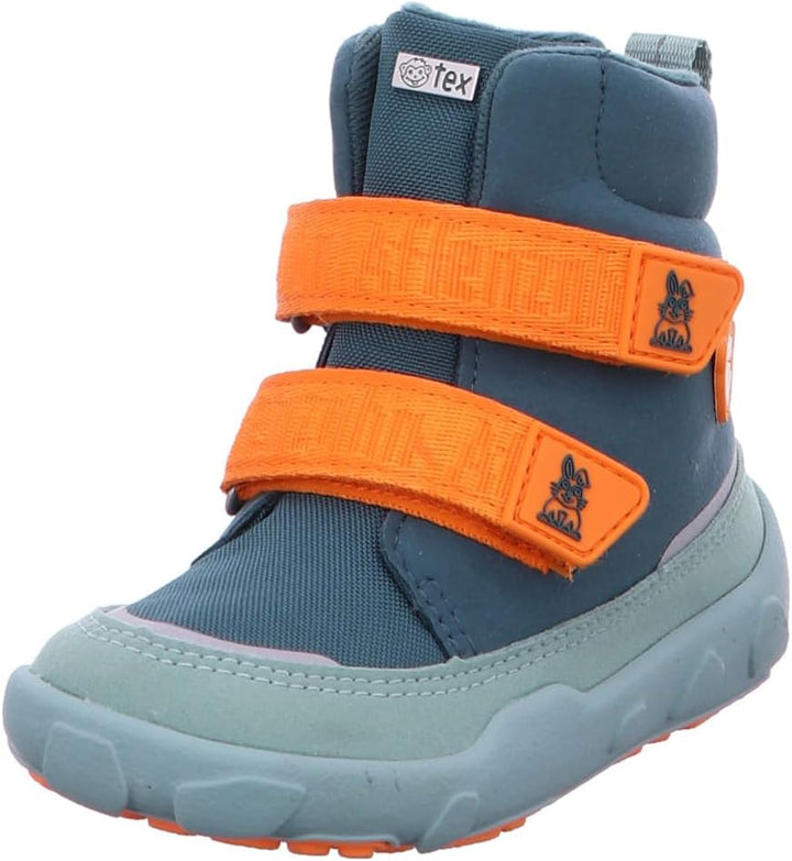 Affenzahn Winterstiefel Vegan Comfy warm gefüttert, wasserdicht mit Kletterverschlüssen, Grösse 21-3