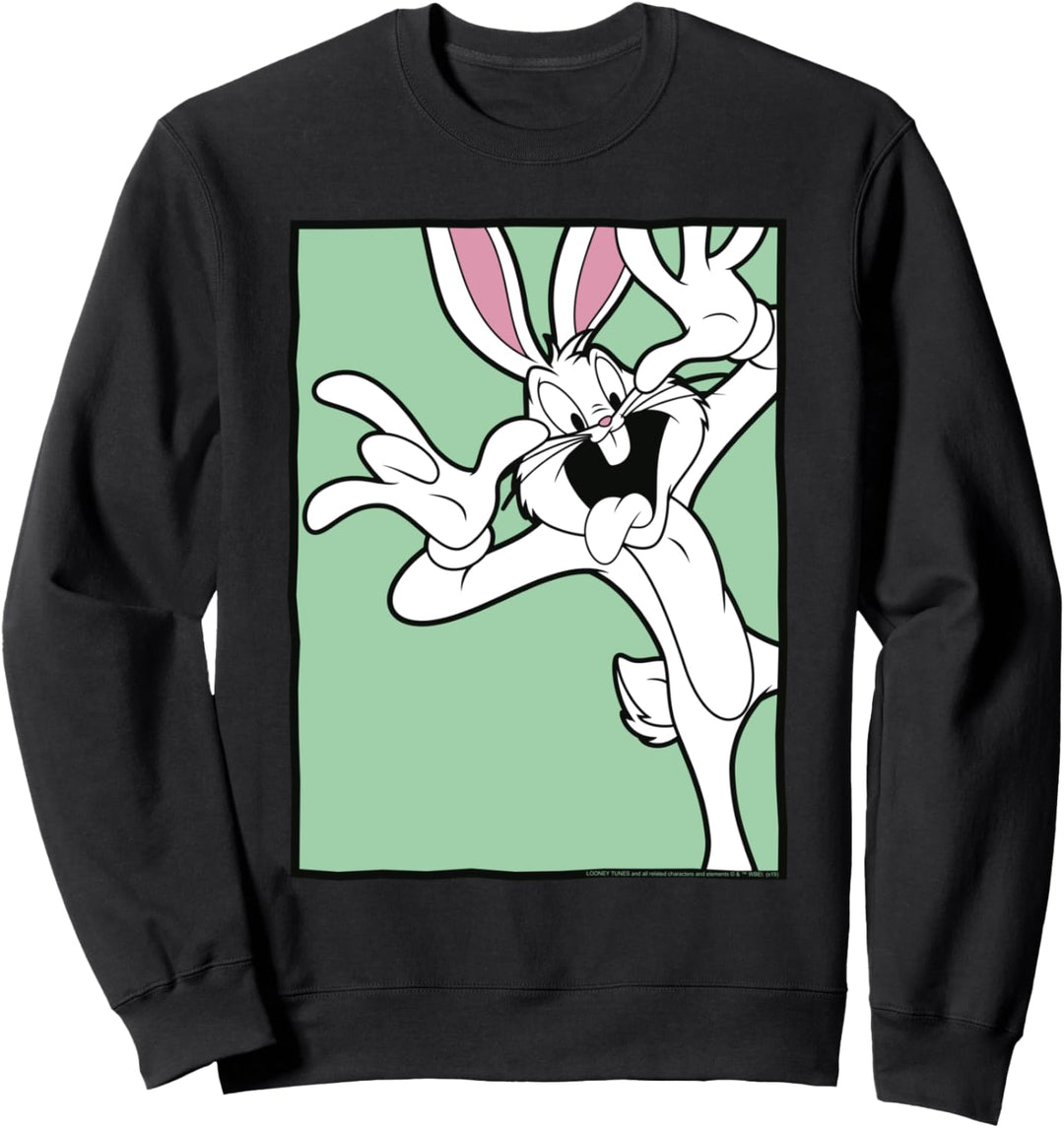 Looney Tunes Bugs Bunny Funny Face Sweatshirt