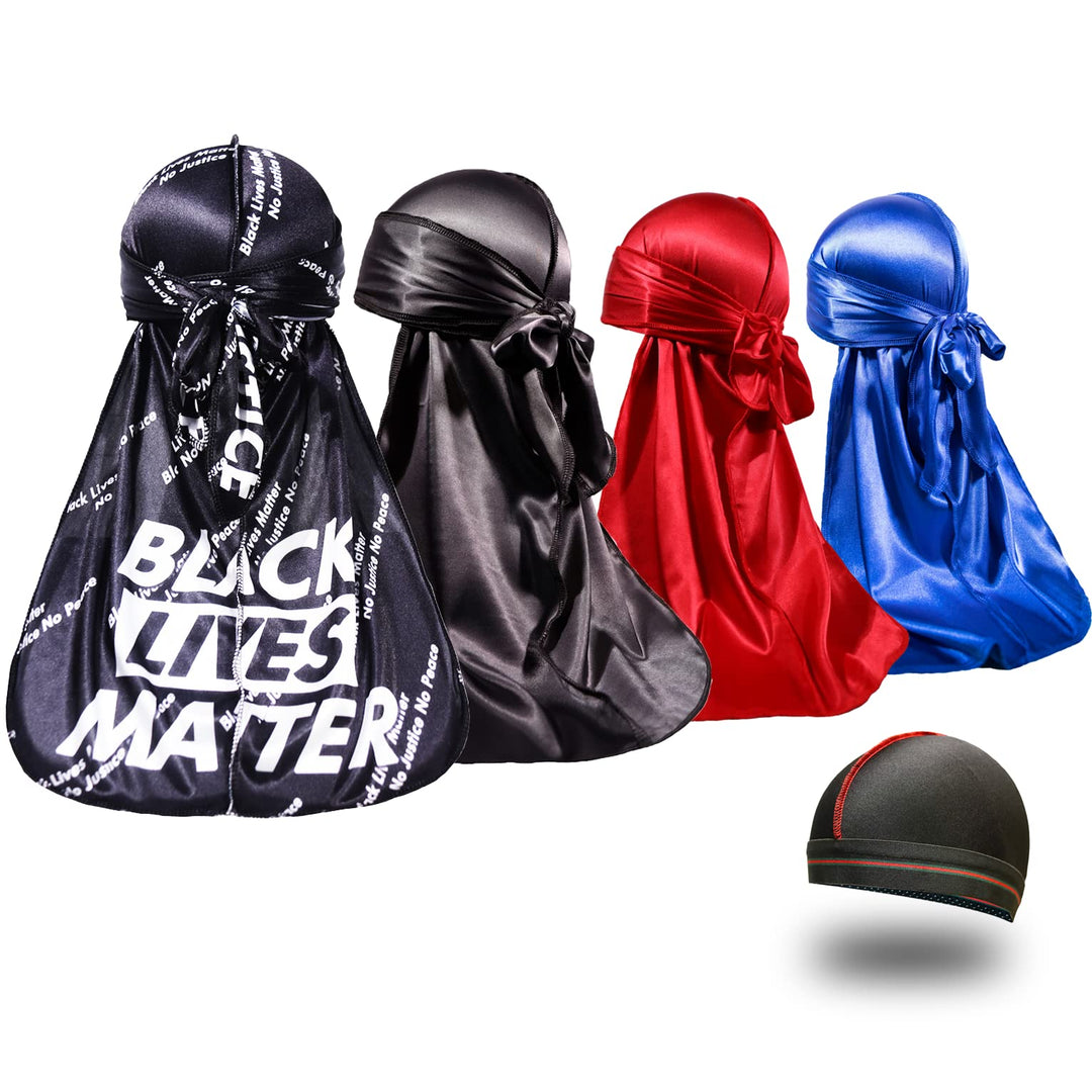 ForceWave Herren Durag Die Uhr ist EIN echter Hingucker Schwarz, Schwarz