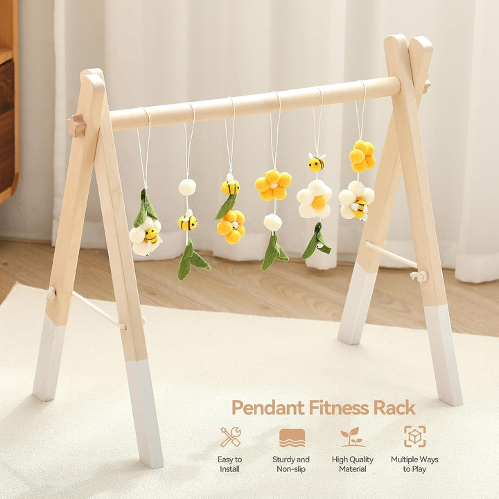 Promise Babe Spielbogen Baby Holz Baby Gym Holz Baby Spielbogen Neugeborenen Spielzeug Spielbogen Ac