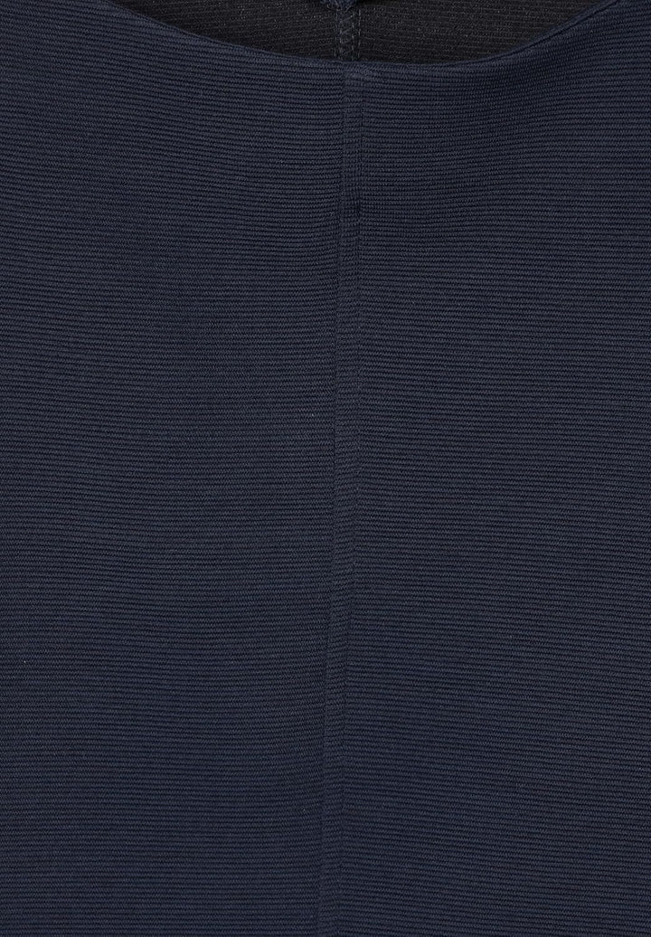 Street One Damen T-Shirt 3/4 Arm 34 Deep Blue, 34 Deep Blue