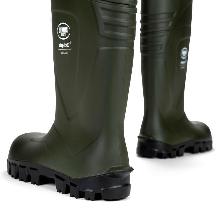 Bekina Steplite X O4 Robuste Sicherheitsstiefel für Herren und Damen ohne Stahlkappe, rutschfest, We