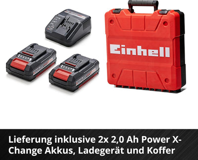 Einhell Professional Akku-Bohrschrauber TP-CD 18/50 Li BL Kit Power X-Change (18 V, Brushless, 50 Nm