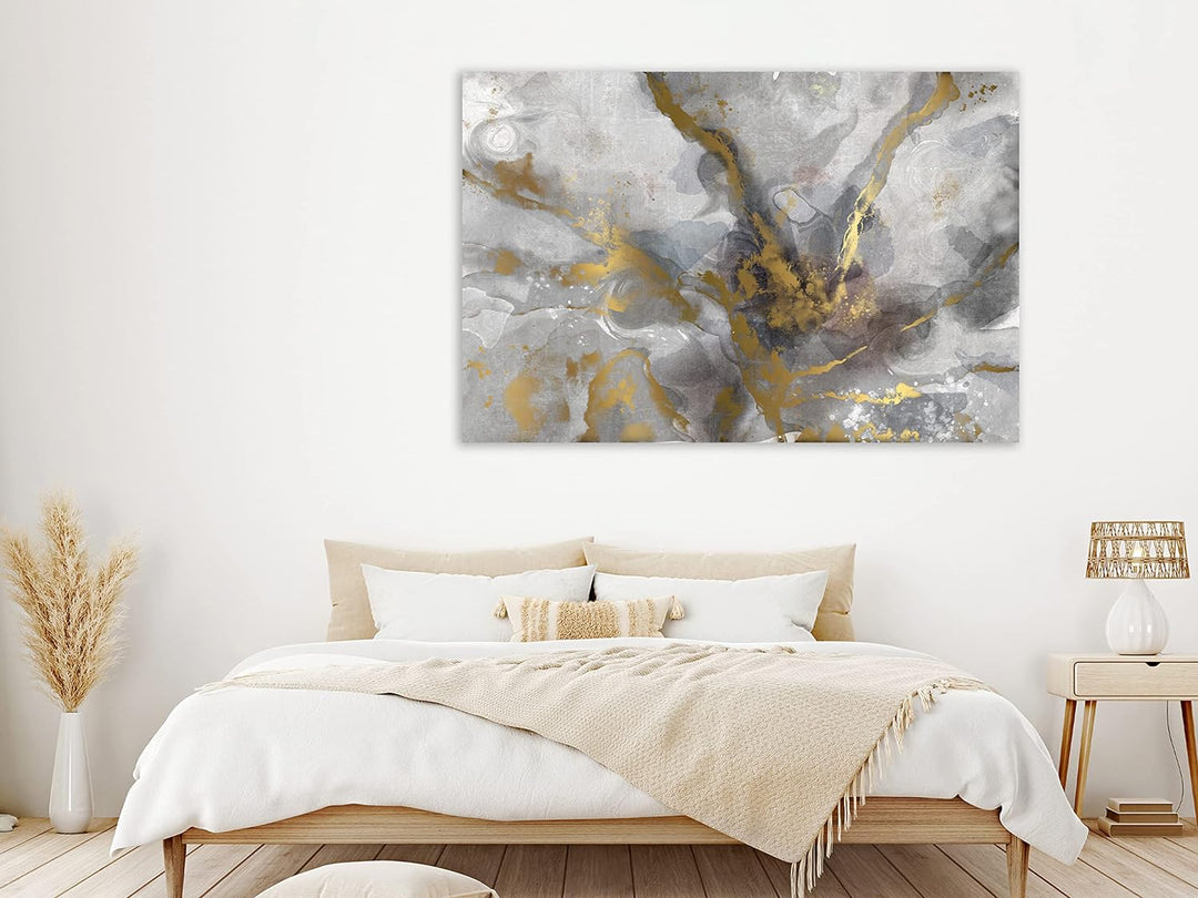 murando - Bilder Abstrakt 120x80 cm Leinwandbild 1 tlg Kunstdruck modern Wandbilder XXL Wanddekorati