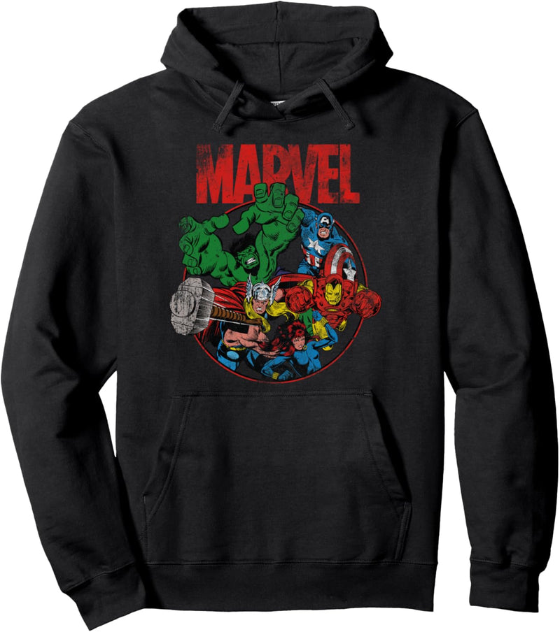 Marvel Sphere Red Pullover Hoodie