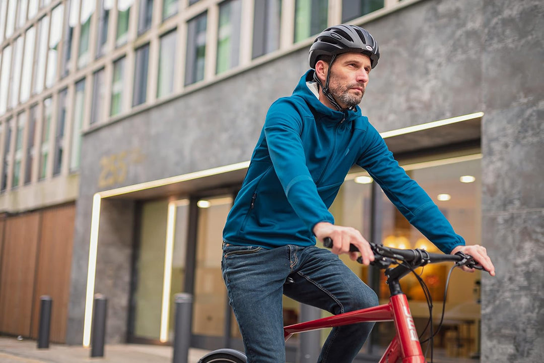 Altura Grid Softshell Half Zip Herren Blau/Grau S, Blau/Grau S