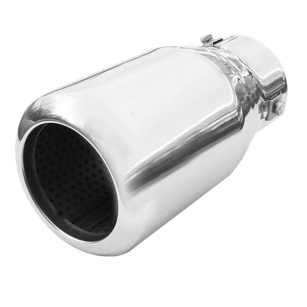 Universal 6967 Auspuffblende Endrohr Sport Schalldämpfer Edelstahl Chrom