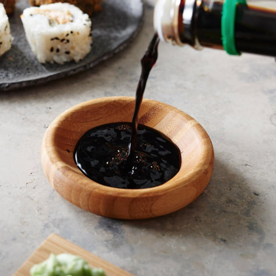 Reishunger Sushi Servier Set (4-teilig, für 4 Personen) aus Bambus – das perfekte Geschenk für Sushi