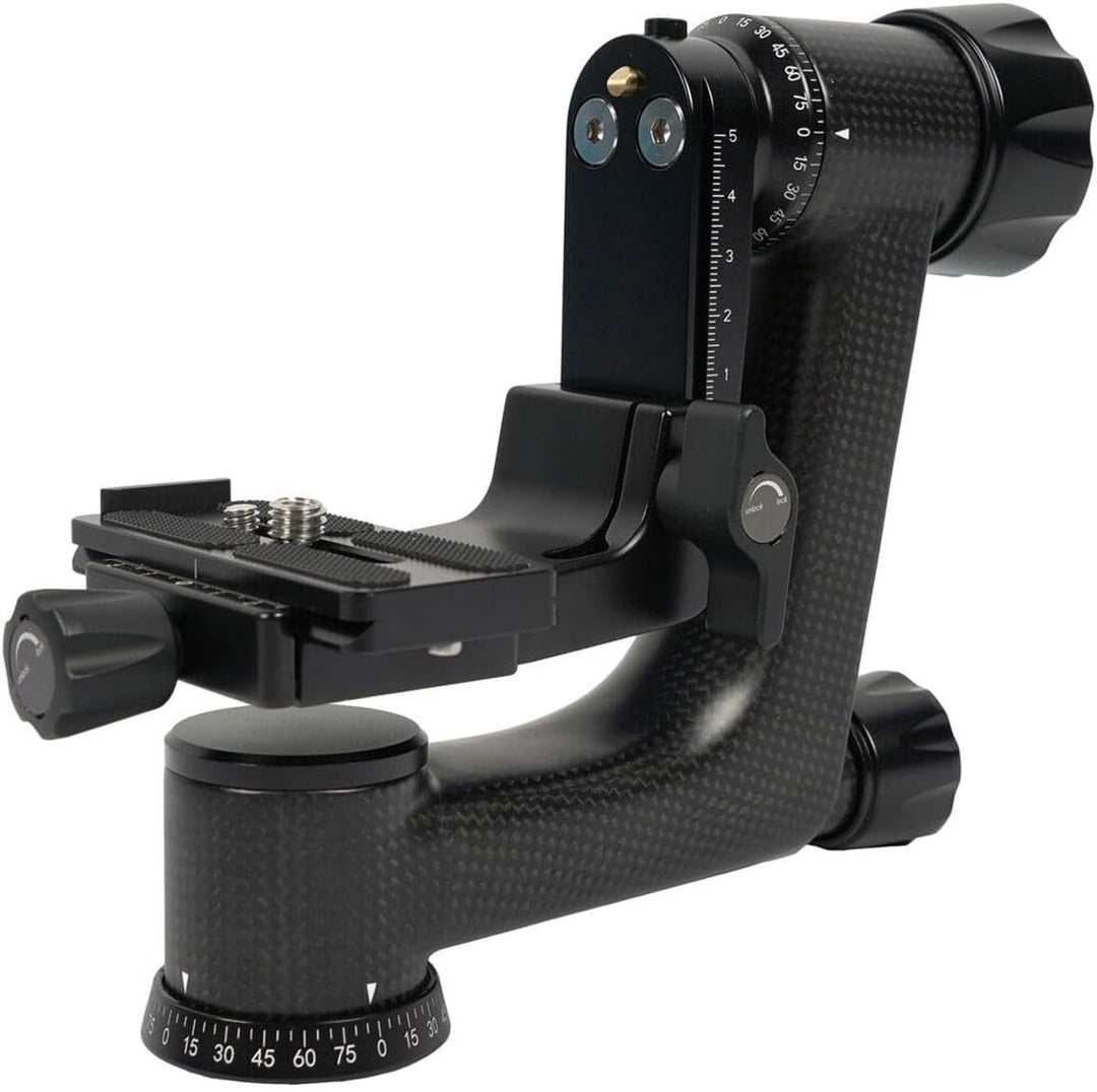 SIRUI PH-10 Gimbal Carbon Kardan Kopf 360° Panorama, bis 15kg Tragkraft, Arca Swiss kompatibel, PH-1