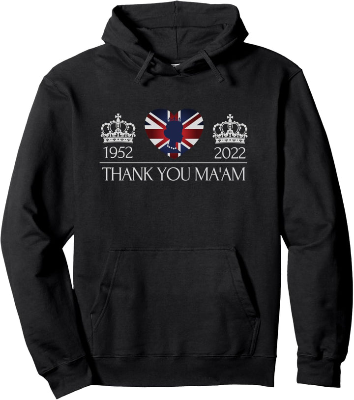 Queen Elizabeth Platin Jubiläum 70 Jahre Britische Flagge Pullover Hoodie