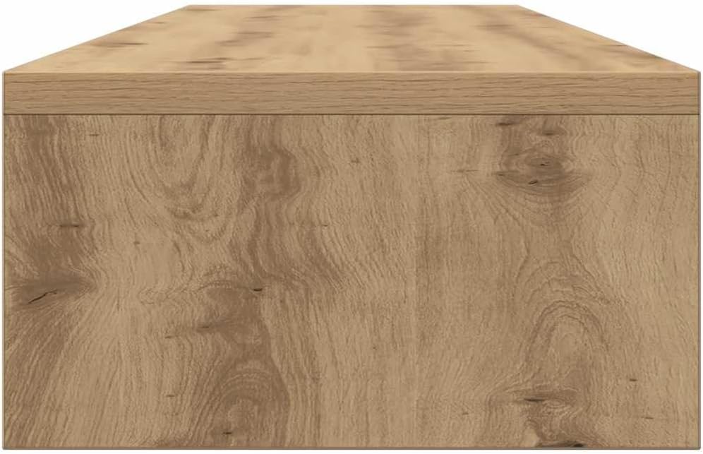 vidaXL Monitorständer Artisan-Eiche 100x24x13 cm Holzwerkstoff Handwerkliche Eiche, Handwerkliche Ei