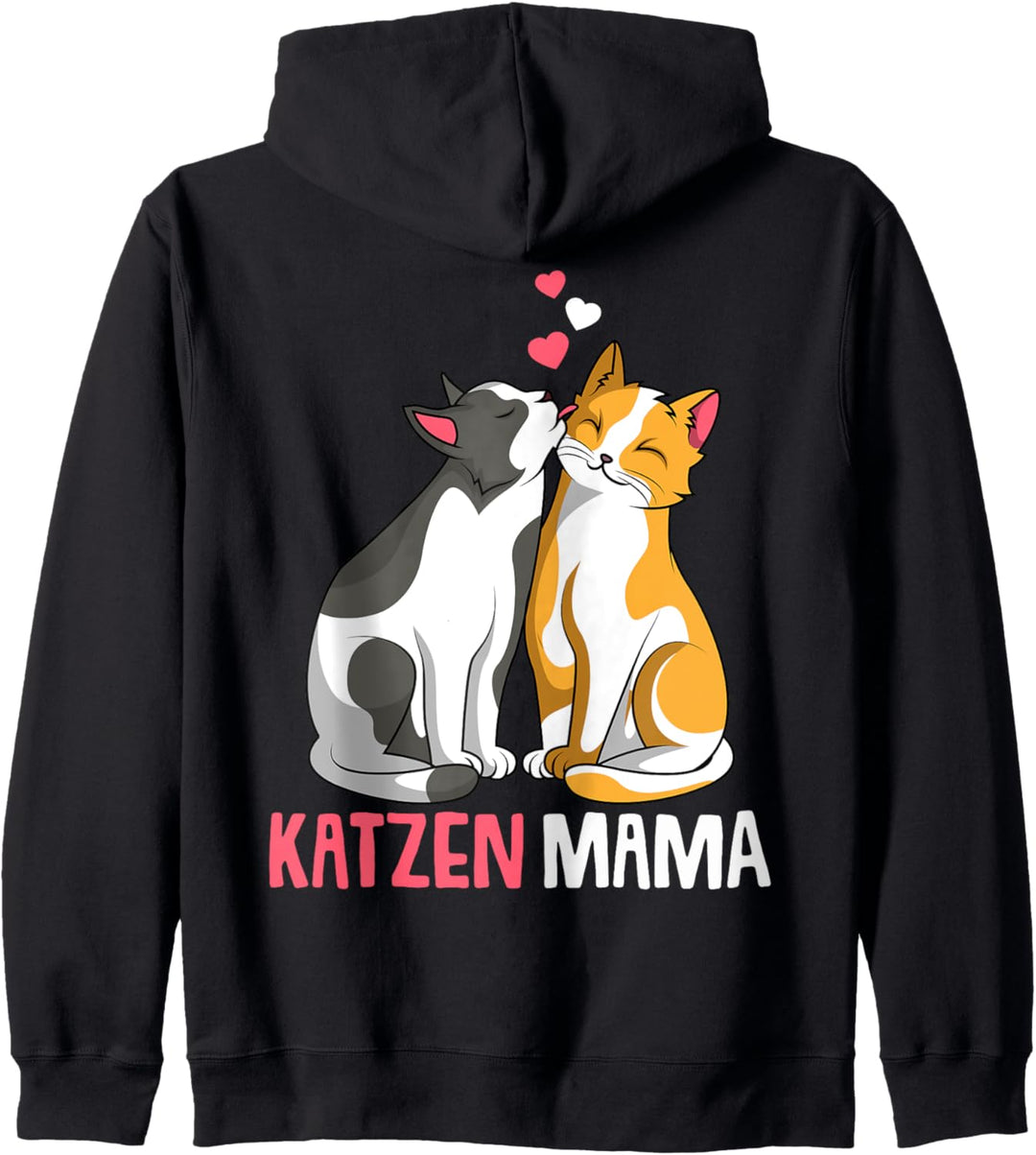 Katzenmama Katzen Mama Katze Damen Kapuzenjacke