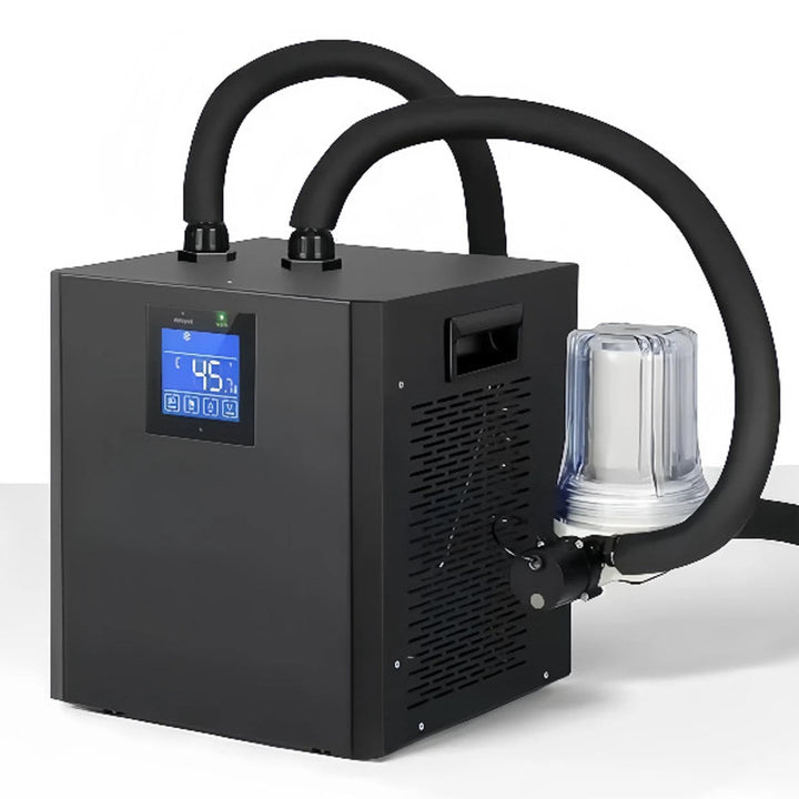 1/3 PS Water Chiller Kit für Eisbad, 32-122 ℉ 3 Modi Low Rauschen LCD-Touchscreen-Fernbedienung, Eis
