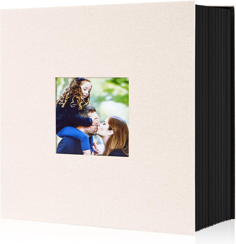 Lanpn Fotoalbum 10x15 1000, Extra Grosses XXL Leinen Einstecken Einsteckalbum für Hoch und Querforma
