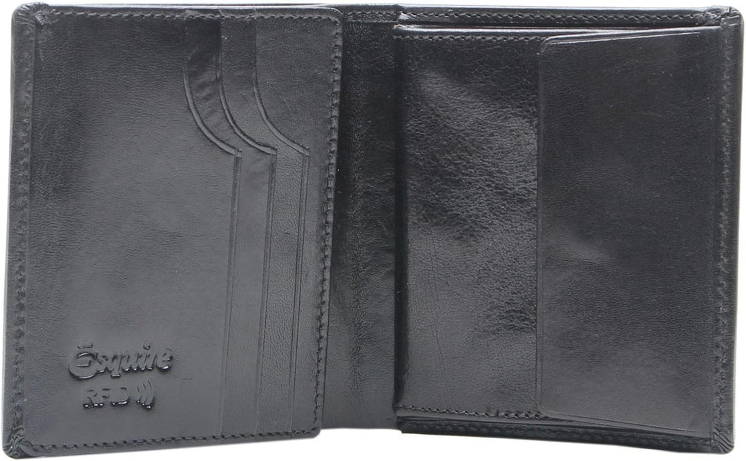 Esquire Toscana Geldbörse RFID Schutz Leder 9 cm