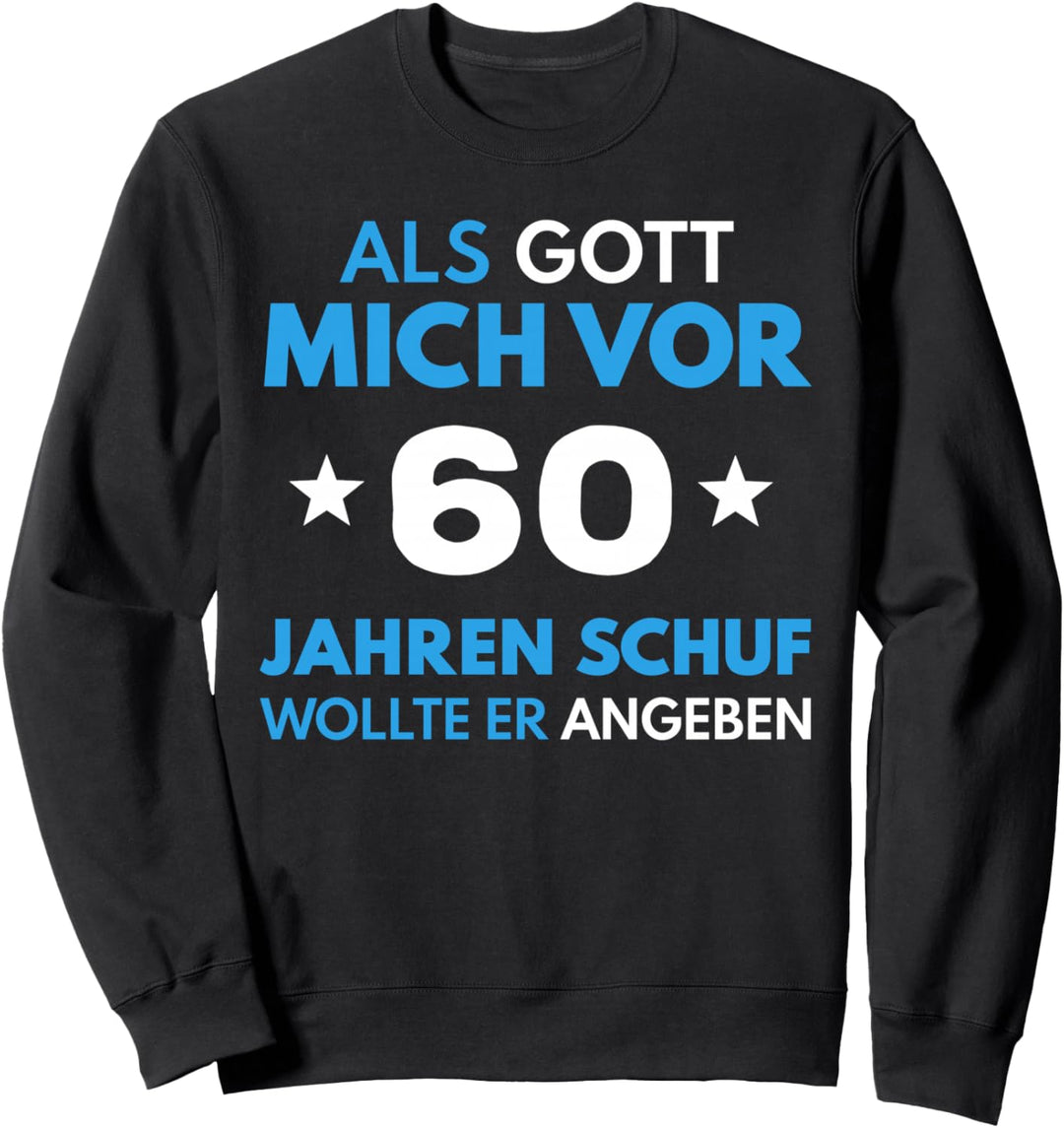 60. Geburtstag Mann Frau 60 Jahre 1964 Deko Lustig Geschen Sweatshirt