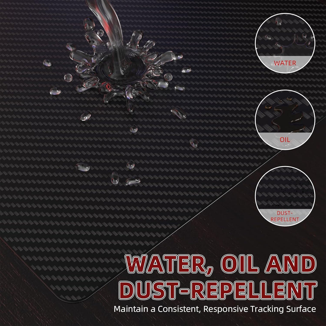 MAGIC-REFINER x Attack Shark CM04 Gaming-Mauspad aus Kohlefaser für Geschwindigkeit und Kontrolle, E