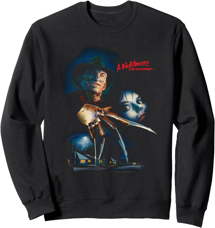 Nightmare on Elm Street Elm Street Poster Sweatshirt