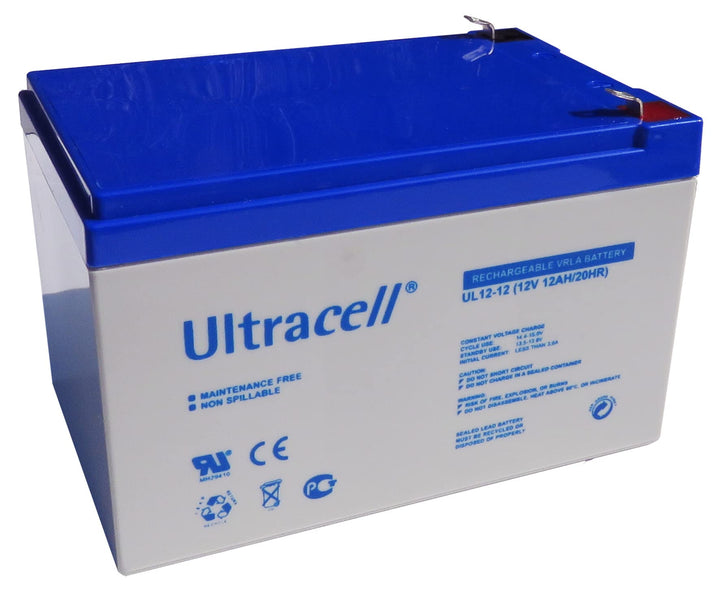 Akku 12 V 12 Ah VLRA Blei/AGM Ultracell UL-Serie