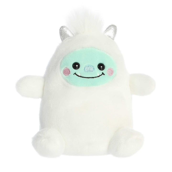 Aurora Adorable Palm Pals Baker Yeti Stuffed Animal - Pocket-Sized Fun - On-The-Go Play - White 5 In
