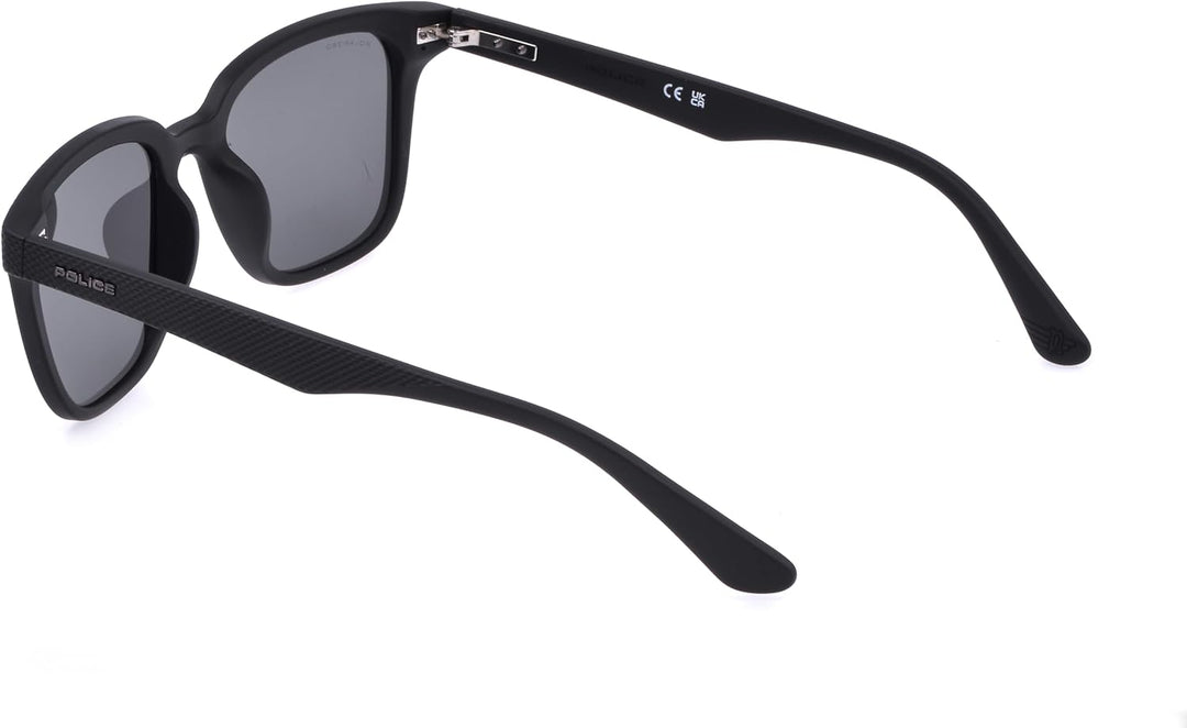 Police Unisex Sunglasses 52 Schwarz, Matt, 52 Schwarz, Matt